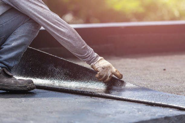 Professional Emergency Waterproofing technician working in Darien, WI